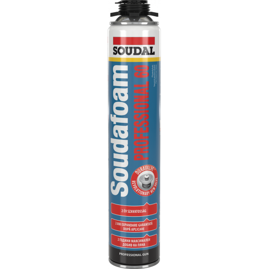 Soudal Professional 60 purhab 750 ml (pisztolyos) - nyári