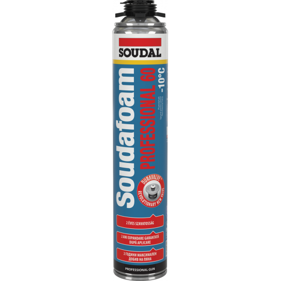 Soudal Professional 60 purhab 750 ml (pisztolyos) - téli
