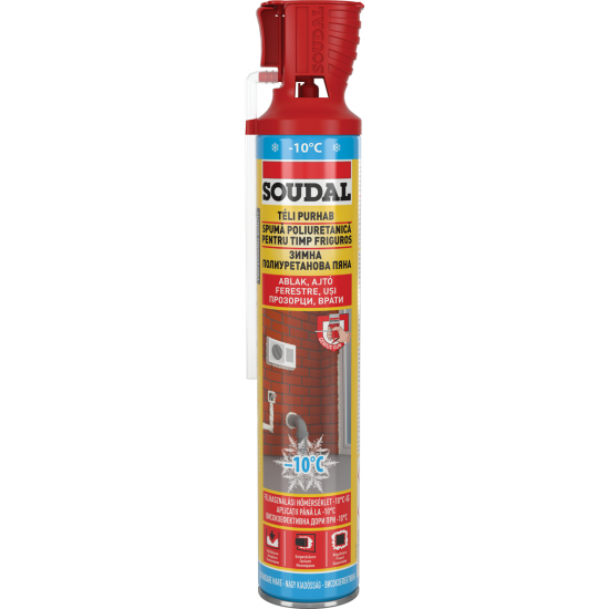 Soudal Ablak-Ajtó purhab 750 ml (kézi) - téli