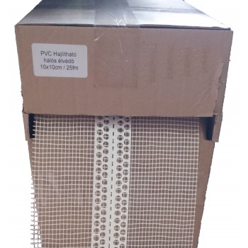 PVC hálós élvédő - hajlítható 10×10 cm / vágva