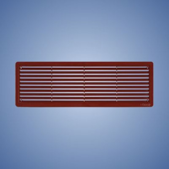 Ajtó szellőzőrács barna színben - 500 × 90 mm