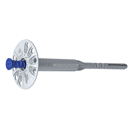 RawlPlug R-TFIX 8M szigetelés rögzítő, fémszeges - 8 × 155 mm