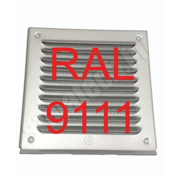 MARKO Alu szellőzőrács fém rovarhálóval