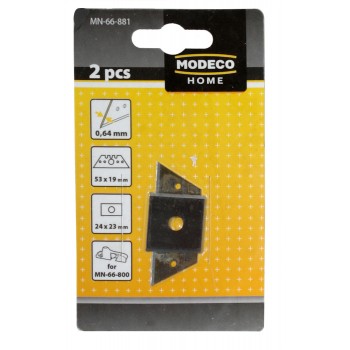 MODECO Gipszkarton élvágó pótpenge (2 db)