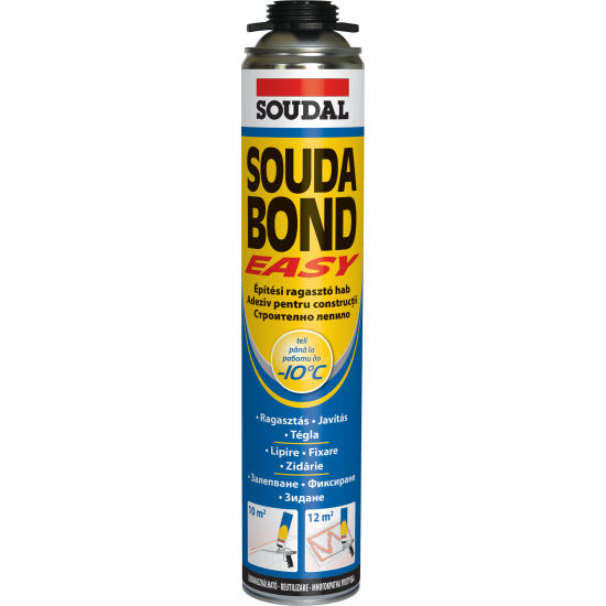 Soudal Soudabond Easy poliuretán ragasztó pisztolyhab 750 ml - téli