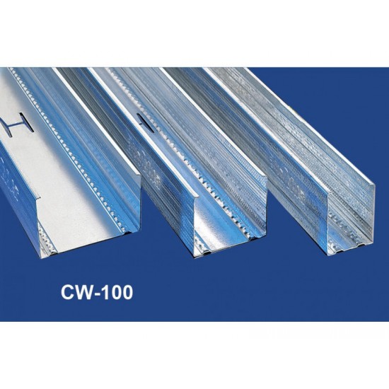 CW 100 gipszkarton profil 0.5 mm - 2.75 m
