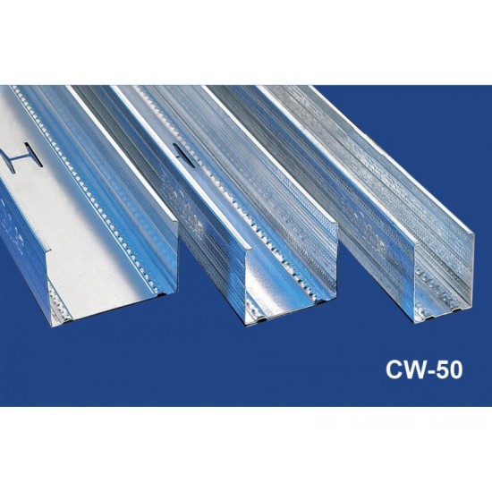 CW 50 gipszkarton profil 0.5 mm - 3 m
