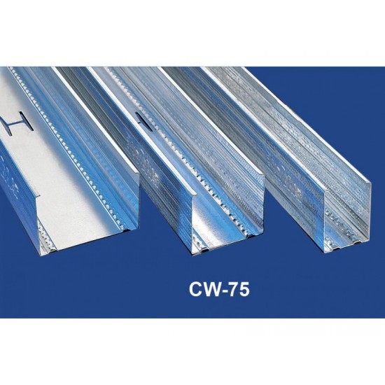 CW 75 gipszkarton profil 0.5 mm - 3.5 m