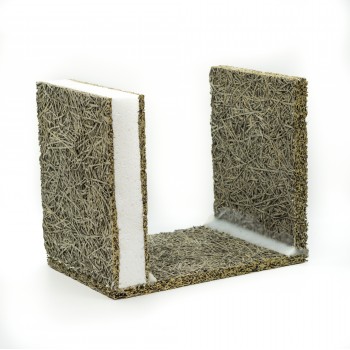 Heratekta fagyapot U zsaluelem - 250 × 50 × 300 mm