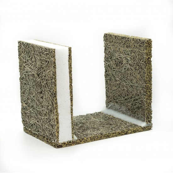 Heratekta fagyapot U zsaluelem - 250 × 50 × 300 mm