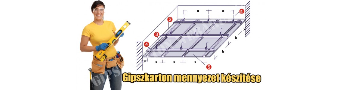 Gipszkarton mennyezet