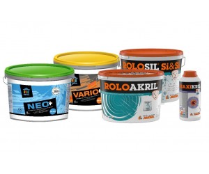 Homlokzati és lábazati vakolatok, alapozók