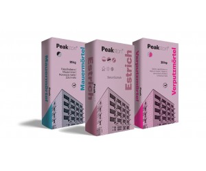 Falazás, Vakolás, Betonozás