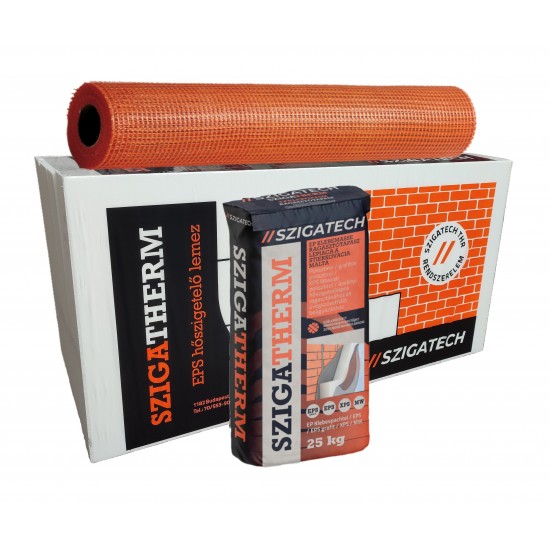 SZIGATHERM EPS hőszigetelő alaprendszer - 2 cm