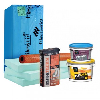 XPS hőszigetelő komplett rendszer - 14 cm