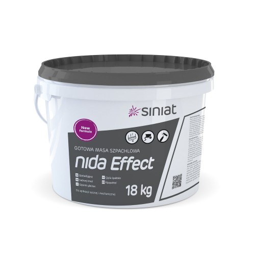 Siniat Nida Effect kézi/gépi glettelő Q2-Q4-18kg