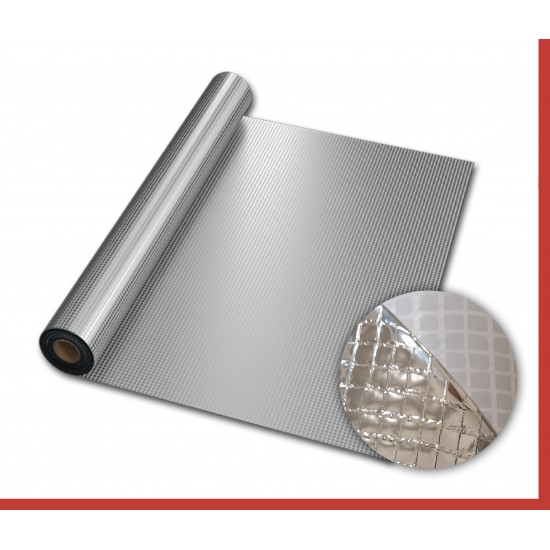 REFLEXX METAL L90 hálóerősített hőtükrös párafékező fólia - 75 m2