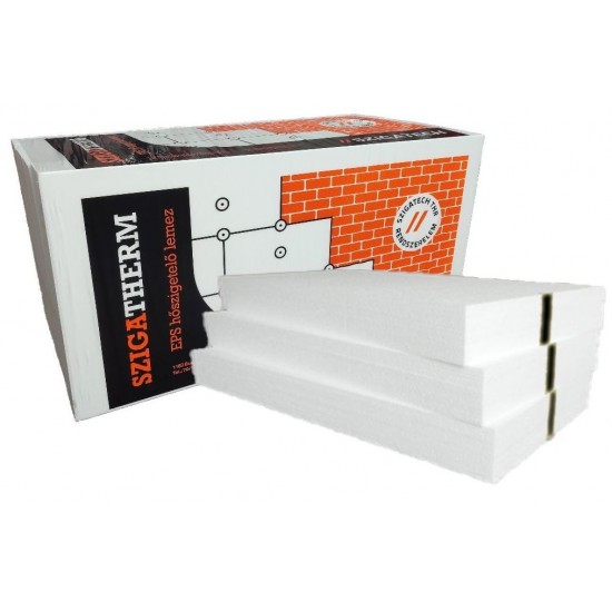 SZIGATHERM EPS150 lépésálló polisztirol lap -  3 cm (0.5 m2/tábla | 8 m2/bála)