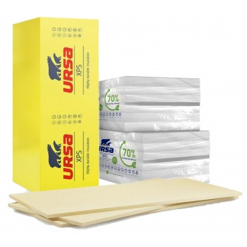 URSA XPS (lábazati) hőszigetelő lap - 2 cm (0.75 m2/lap | 22 lap/bála)